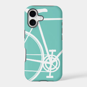 Torquoise Abstract Bicycle iPhone 5 Case