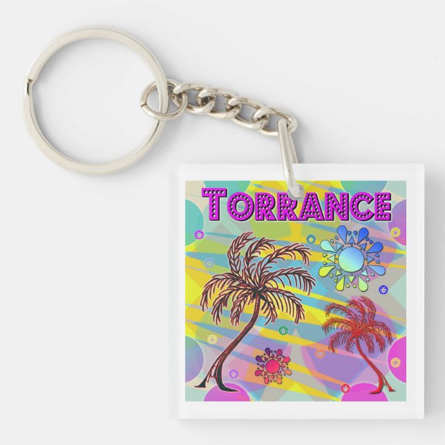 Torrance Happy and Hope Keychain (Front)