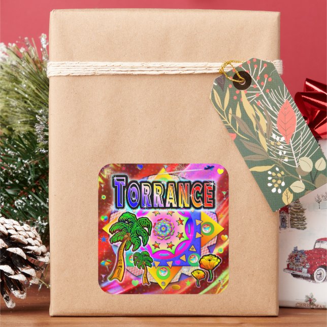 Torrance Tropical Friends Sticker (Holiday)