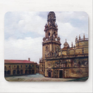 Torre del Reloj (Santiago de Compostela. A Coruña) Mouse Pad