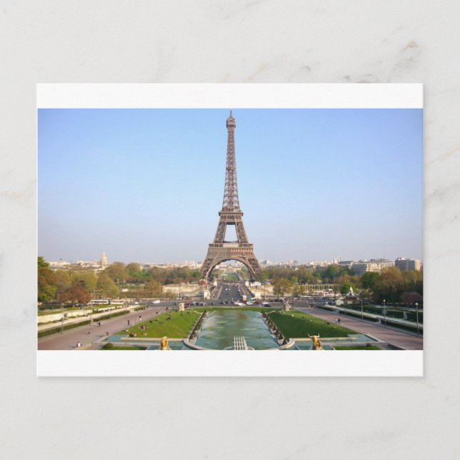 Torre Eiffel Postcard (Front)