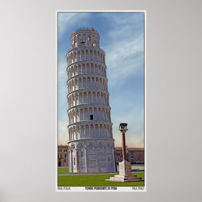 Torre Pendente di Pisa Poster (Front)