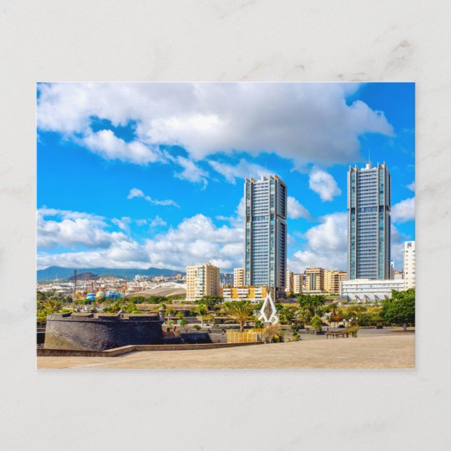 Torres de Santa Cruz Postcard (Front)