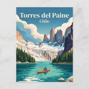 Torres del Paine Chile Postcard