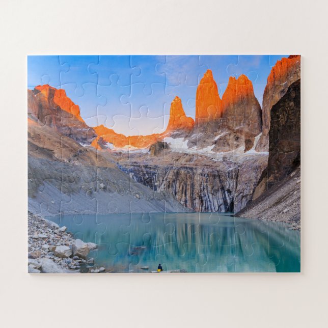 Torres Del Paine National Park, Chile. Jigsaw Puzzle (Horizontal)