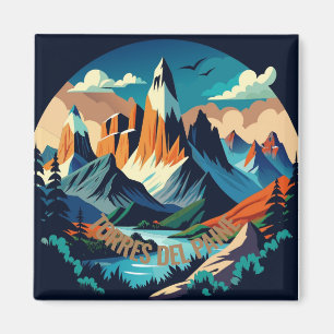 Torres del Paine National Park Chile Magnet