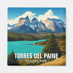 Torres Del Paine National Park Chile Magnet