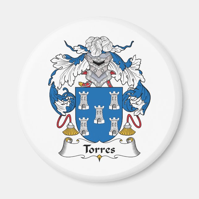 Torres Family Crest Magnet (Front)
