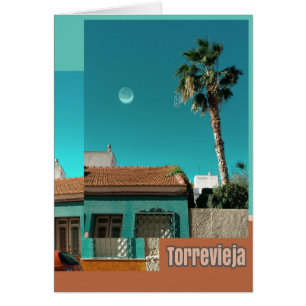 Torrevieja in Orange and Turqoise