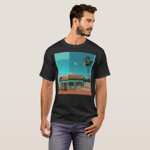 Torrevieja in Orange and Turqoise T-Shirt