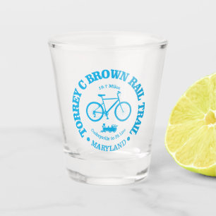 Torrey C Brown Rail Trail (cycling) Shot Glass