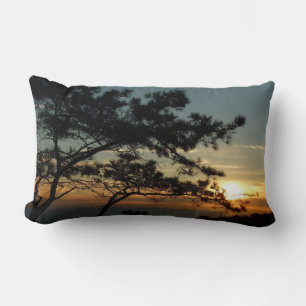 Torrey Pine Sunset I California Landscape Lumbar Cushion