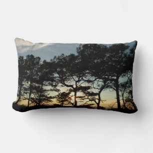 Torrey Pine Sunset II California Landscape Lumbar Cushion