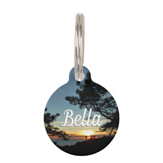 Torrey Pine Sunset III California Landscape Pet Tag