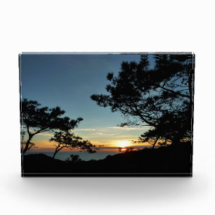 Torrey Pine Sunset III California Landscape Photo Block