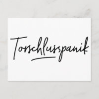 Torschlusspanik, German Word, German Language