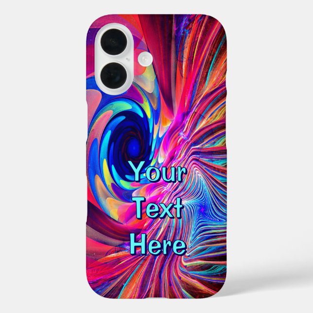 Torsion Wave Case-Mate iPhone Case (Back)