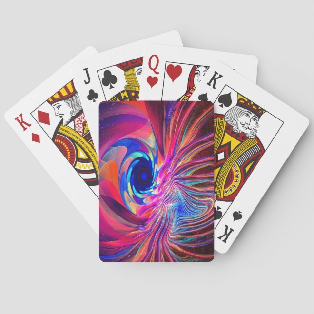 Torsion Wave Playing Cards (Back)