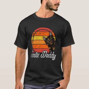 Tortie Daddy Tortoiseshell Cat Dad Tortie Cat Owne T-Shirt