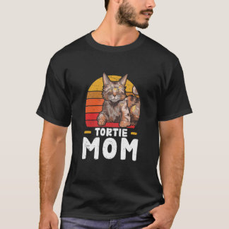 Tortie Mum Awesome Tortoiseshell Cat For A Tortie  T-Shirt
