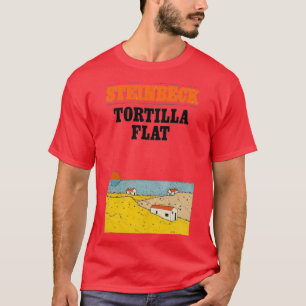 Tortilla Flat Vintage Steinbeck Book Cover T-Shirt
