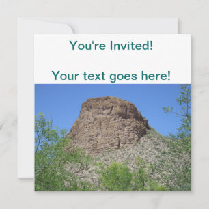 Tortilla Flats Butte Invitation