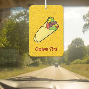Tortilla Sandwich Wrap Air Freshener