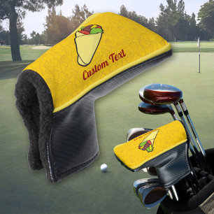 Tortilla Sandwich Wrap Golf Head Cover