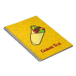 Tortilla Sandwich Wrap Notebook