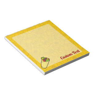 Tortilla Sandwich Wrap Notepad