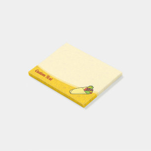 Tortilla Sandwich Wrap Post-it Notes