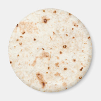 Tortilla shell fridge magnet