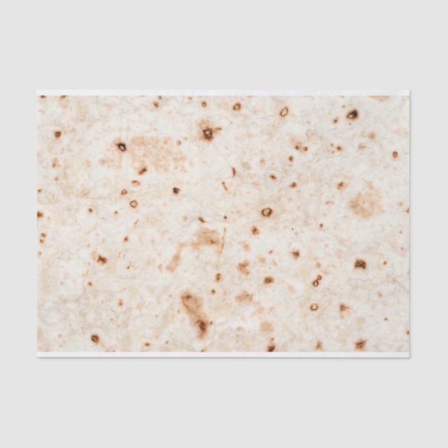 Tortilla shell tissue paper for gifts (Front)