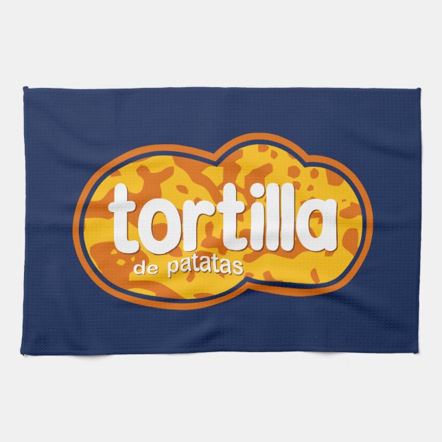 Tortilla Tea Towel (Horizontal)