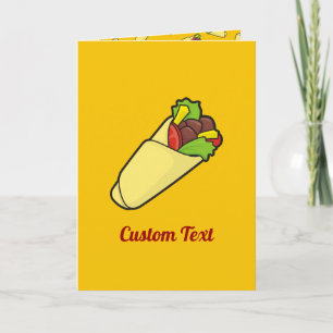 Tortilla Wrap Card