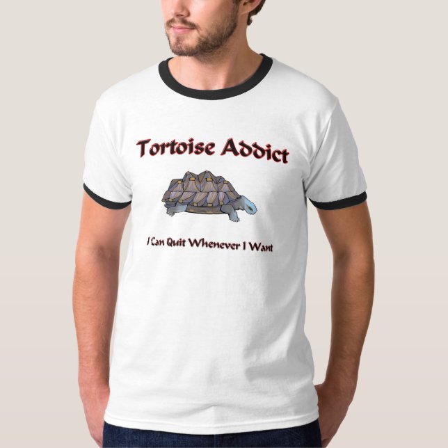 Tortoise Addict T-Shirt (Front)