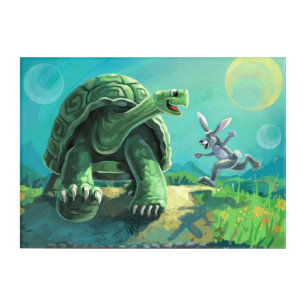 Tortoise and the  Hare Art