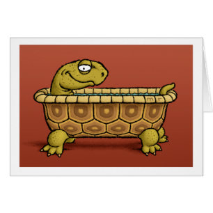 Tortoise Bath Card