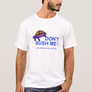 TORTOISE BLUE TEXT T-Shirt