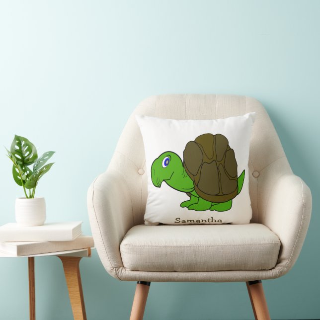 Tortoise Design Personalised Cushion (Chair)