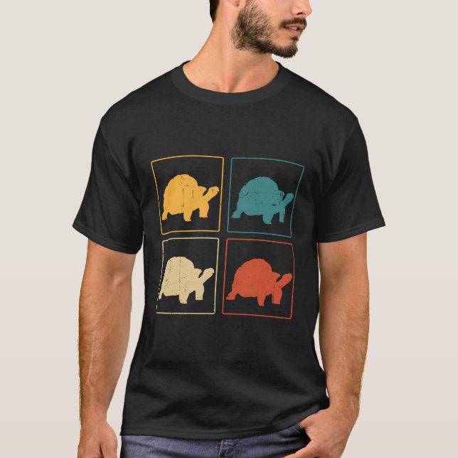 Tortoise Enthusiast Turtle Reptile T-Shirt (Front)