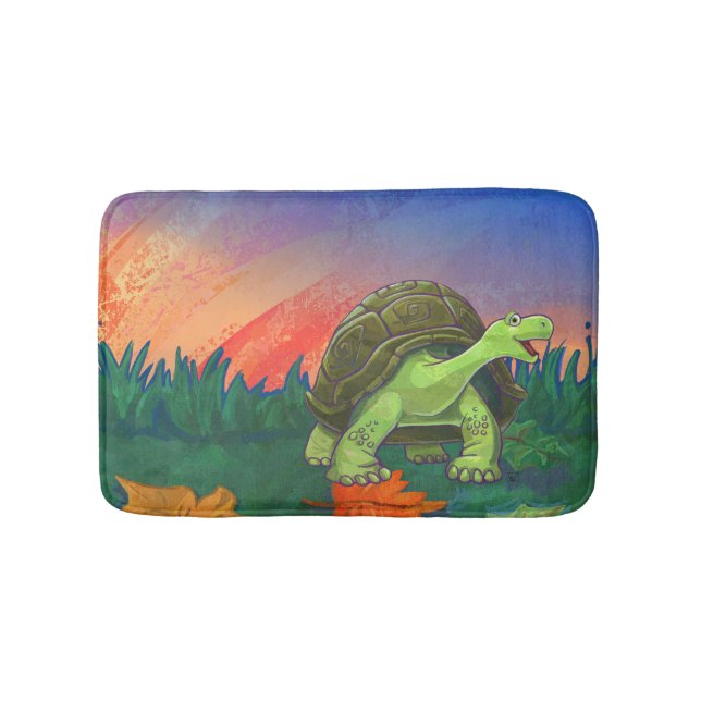 Tortoise Gifts & Accessories Bath Mat (Front)
