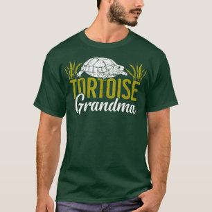 Tortoise Grandma Reptiles Tortoise Lover  T-Shirt