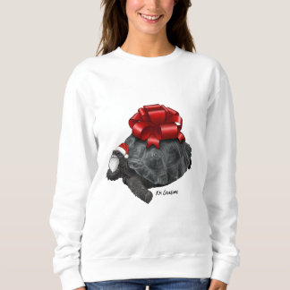 Tortoise holiday sweatshirt