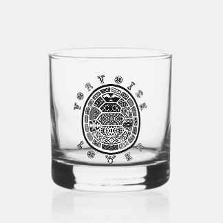 Tortoise Lover whiskey glass