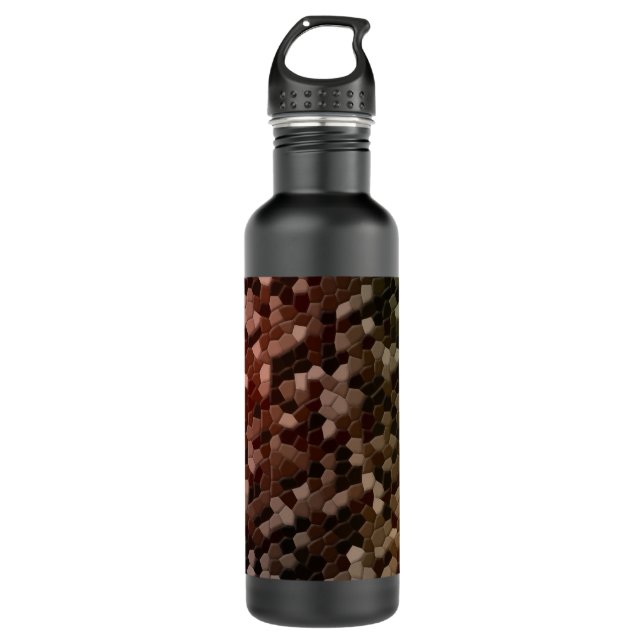 Tortoise Shell Camo 710 Ml Water Bottle (Front)