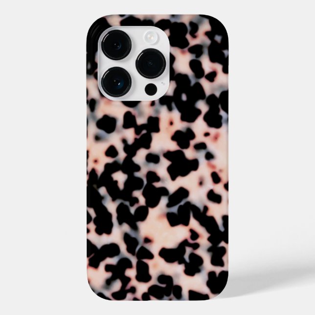 Tortoise Shell Design in Blush Pink Case-Mate iPhone Case (Back)