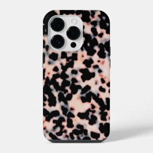 Tortoise Shell Design in Blush Pink iPhone 14 Pro Case