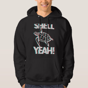Tortoise Shell Marine Animal Turtle Yeah Sea Torto Hoodie