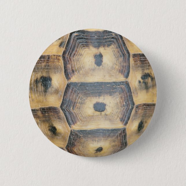 Tortoise Shell Pattern 6 Cm Round Badge (Front)